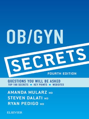 cover image of Ob/Gyn Secrets E-Book